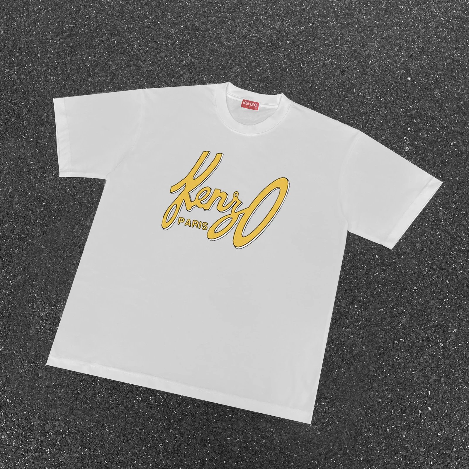 Kenzo Interlocking Rings White T-Shirt - 16