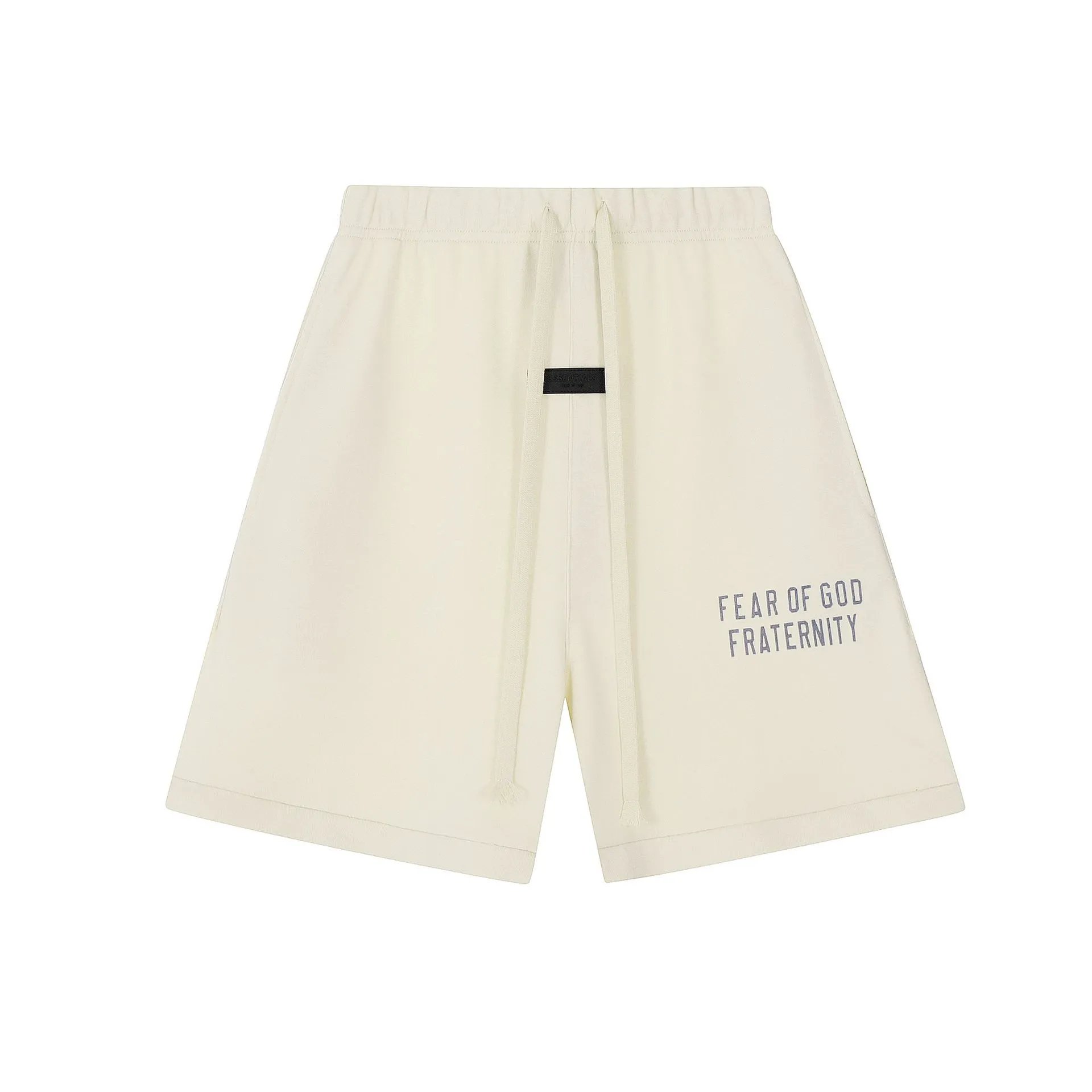 Fear of God Essentials Olive Green Logo T-Shirt and Shorts Set - 26