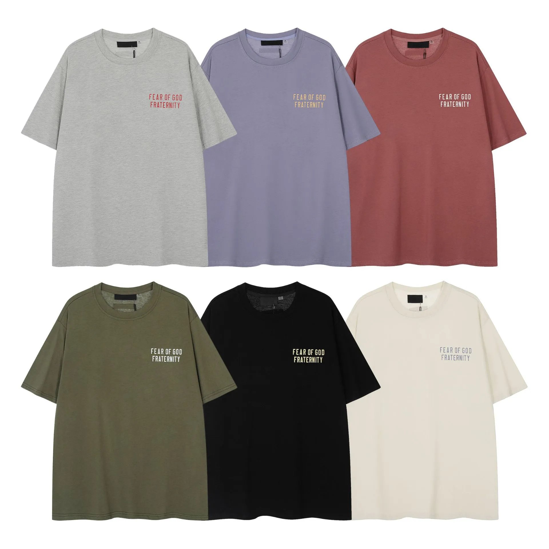 Fear of God Essentials Olive Green Logo T-Shirt and Shorts Set - 10