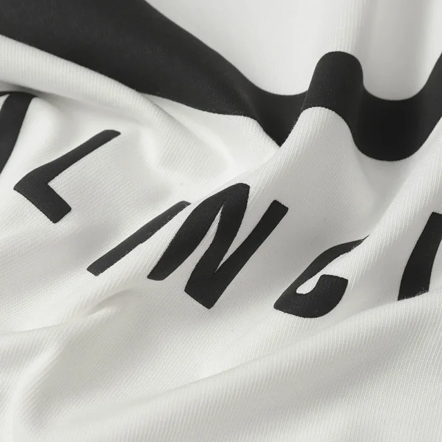 Balenciaga T-Shirts Logo Print Crew Neck product detail image 13