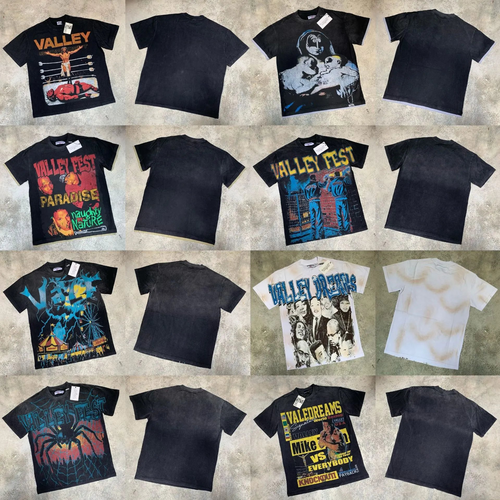 Design Vale Sports Division Valley Dream Magazine Peace T-Shirt Multicolor T-Shirts - 4