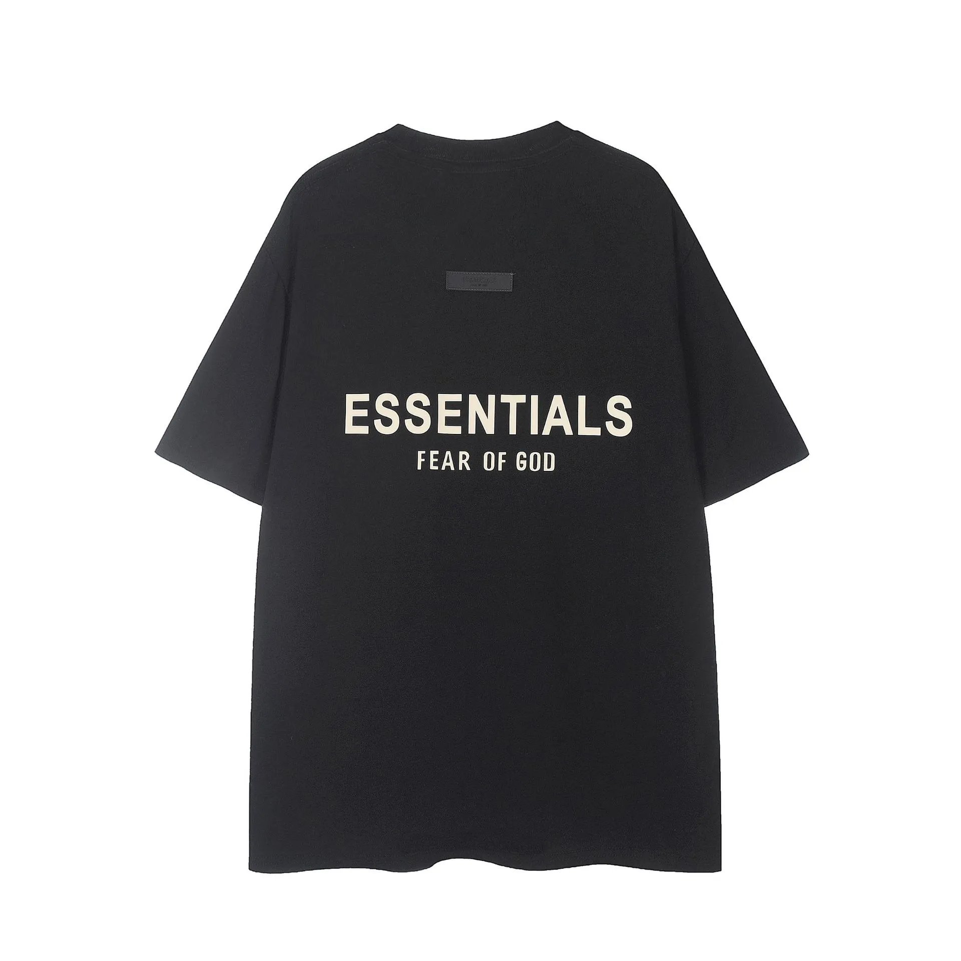 Fear of God Essentials Black Logo T-Shirt and Shorts Set - 10