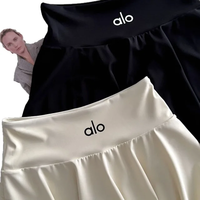 Alo Skirts High-Waisted Flared Sports Skirt product detail image 7