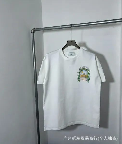 Casablanca Graphic Print White T-Shirt - 1