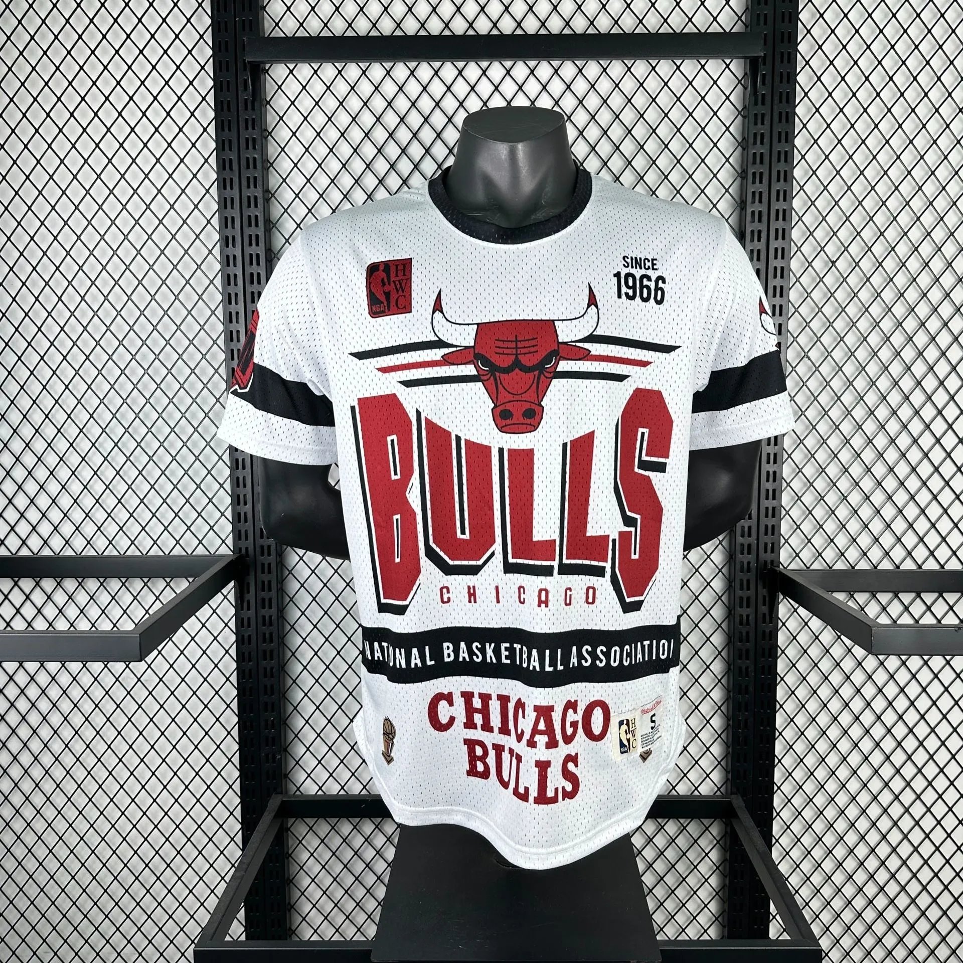 Mitchell & Ness Houston Rockets Throwback Mesh Jersey White - 20