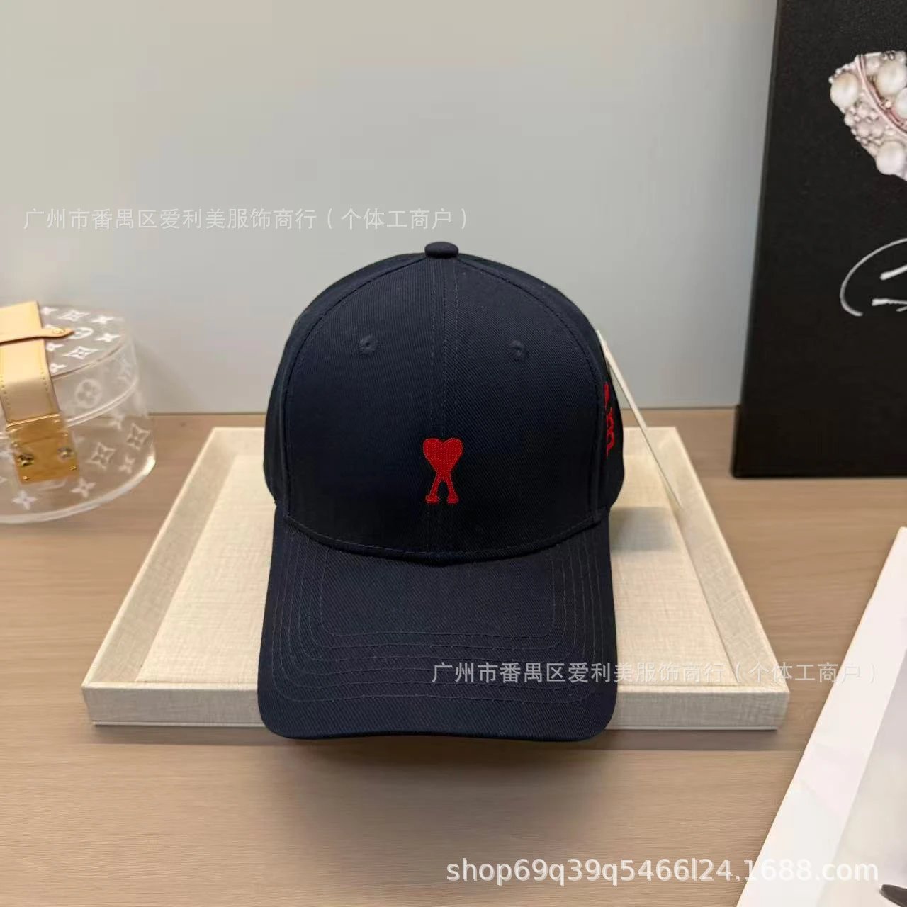 Alexander McQueen AM Logo Beige Baseball Cap - 29