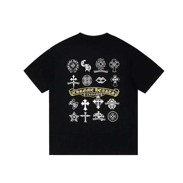 Chrome Hearts T-Shirts Embroidered Cross Graphic product detail image 20