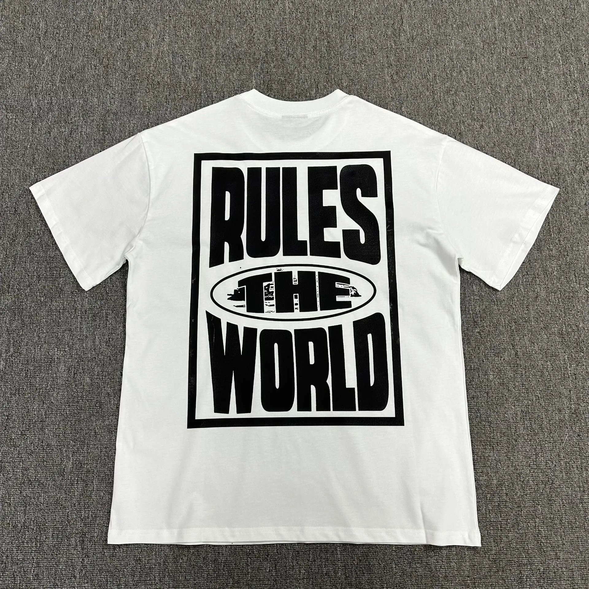 Design Atlas Statue White T-Shirt - 14