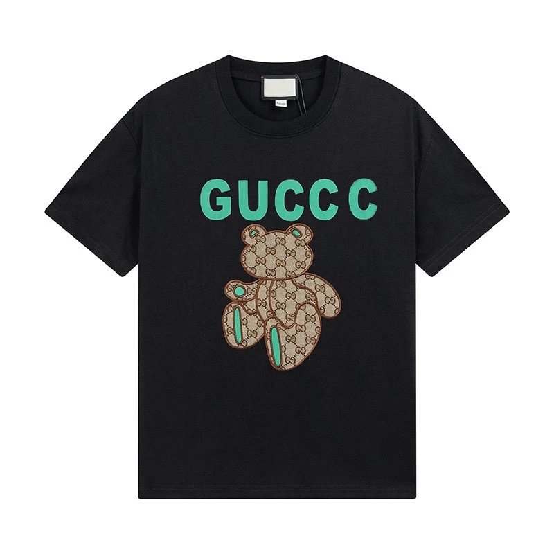 Gucci GG Smiley Tape Polo White Polo Shirt - 7