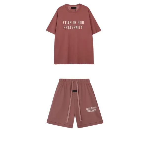 Fear of God Fraternity Gray T-Shirt - 7