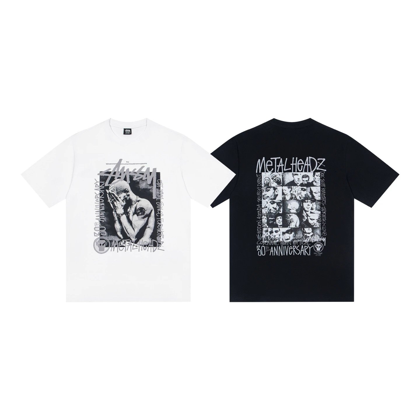 Stussy x Metallica 30th Anniversary Black T-Shirt - 4
