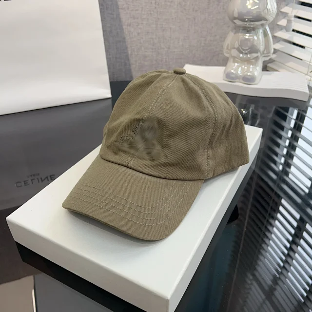 Loro Piana Hats Embroidered Cotton Baseball Cap product detail image 10