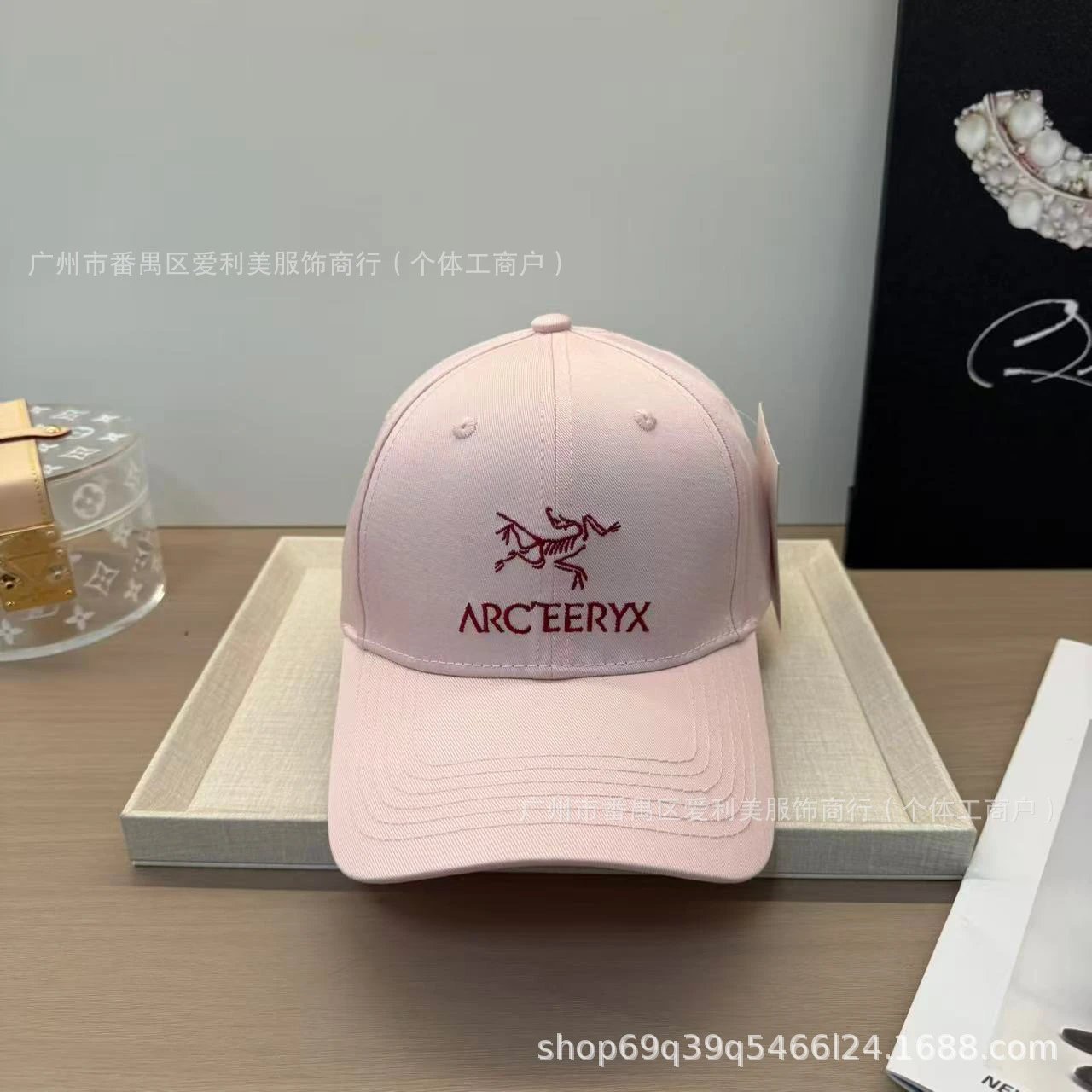 Arc'teryx Logo Embroidered Gray Baseball Cap - 15
