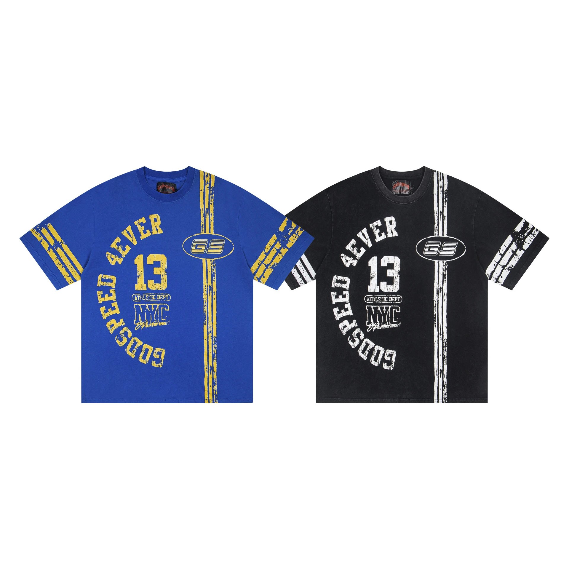 Godspeed New York Iron Cross Black T-Shirt - 4