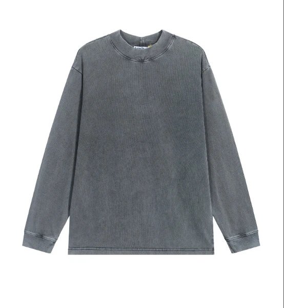 Acne Studios Hoodies & Sweatshirts Logo-print zip and crewneck — 3289 washed black
