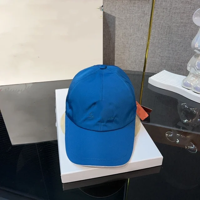 Longchamp Hats Embroidered Horse Logo Baseball Cap with Contrast Trim product detail image 10