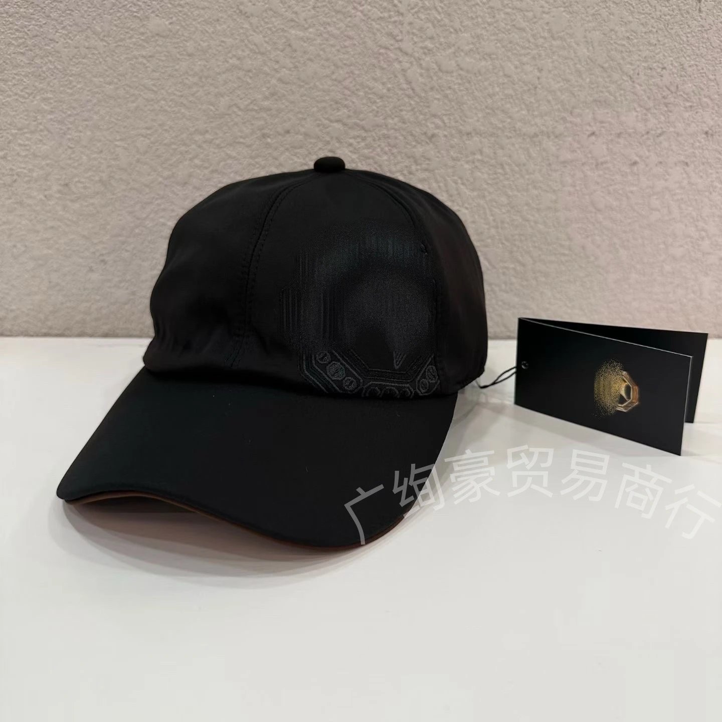 Design Embroidered Skull Baseball Cap Beige Hats - 8