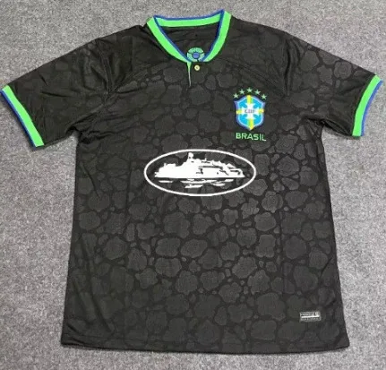 CBF Brazil National Team Training Jersey Black - 13