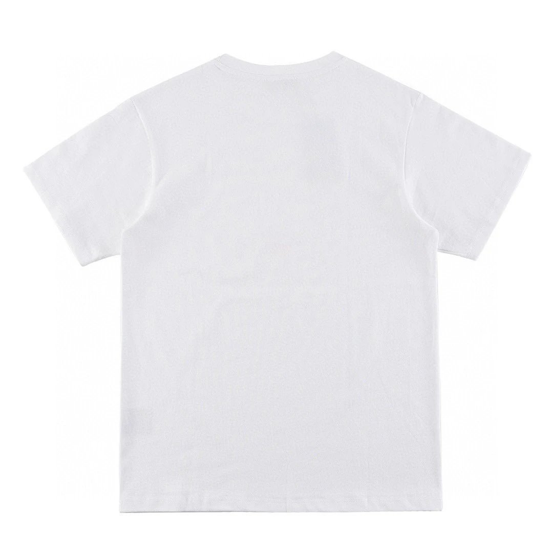 Balenciaga Provocative Text Print White T-Shirt - 4