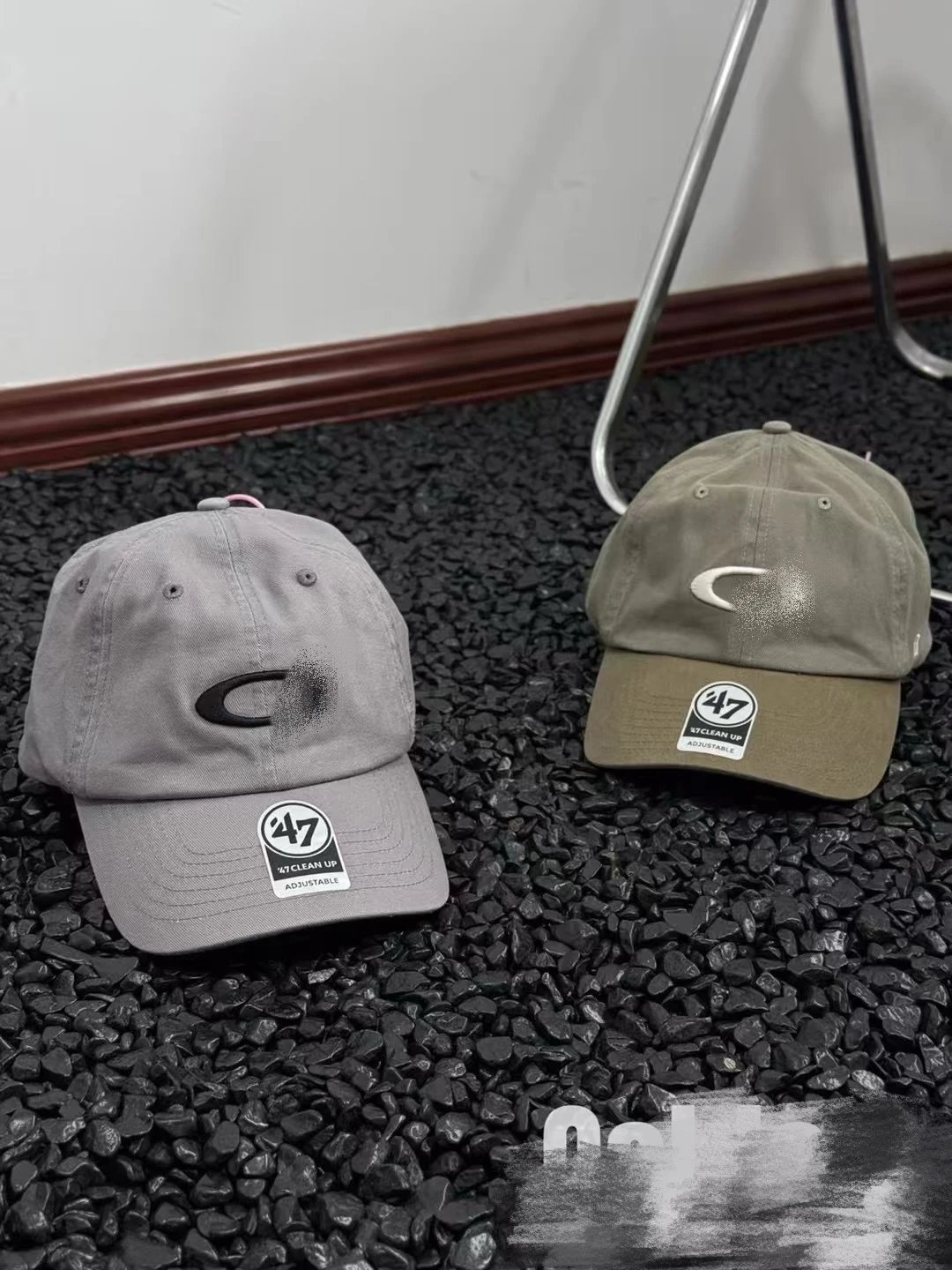 Design ’47 Brand Clean Up Cap Olive Green Baseball Cap - 5