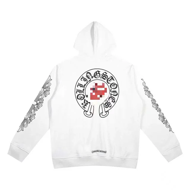 Chrome Hearts Hoodies & Sweatshirts Graphic Full-Zip Hooded Sweatshirt product detail image 4