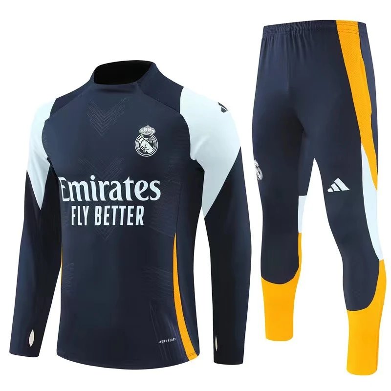 Real Madrid Training Set Blue Multicolor Activewear - 22
