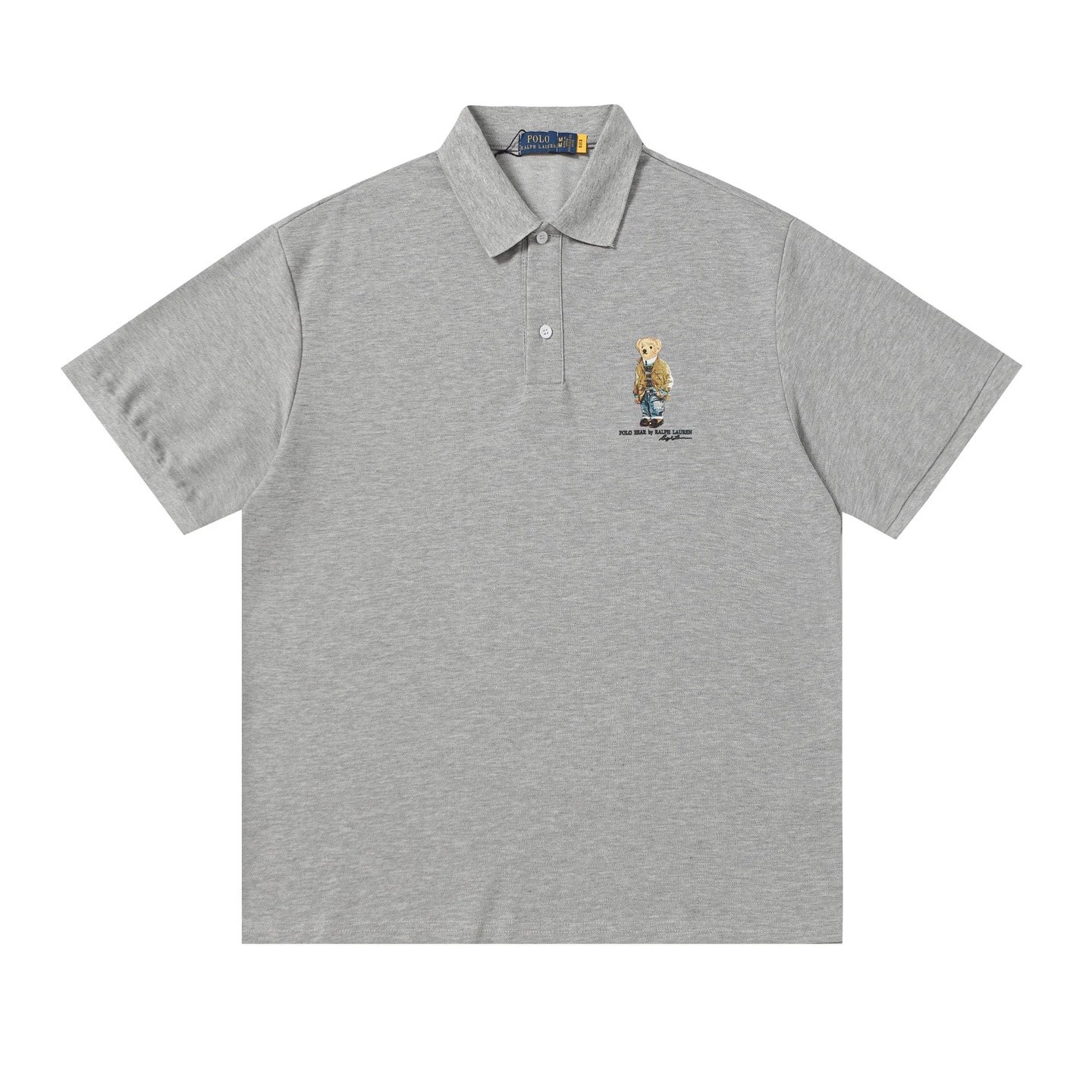 Polo Ralph Lauren Polo Bear Embroidered Black Polo Polo Shirt - 7