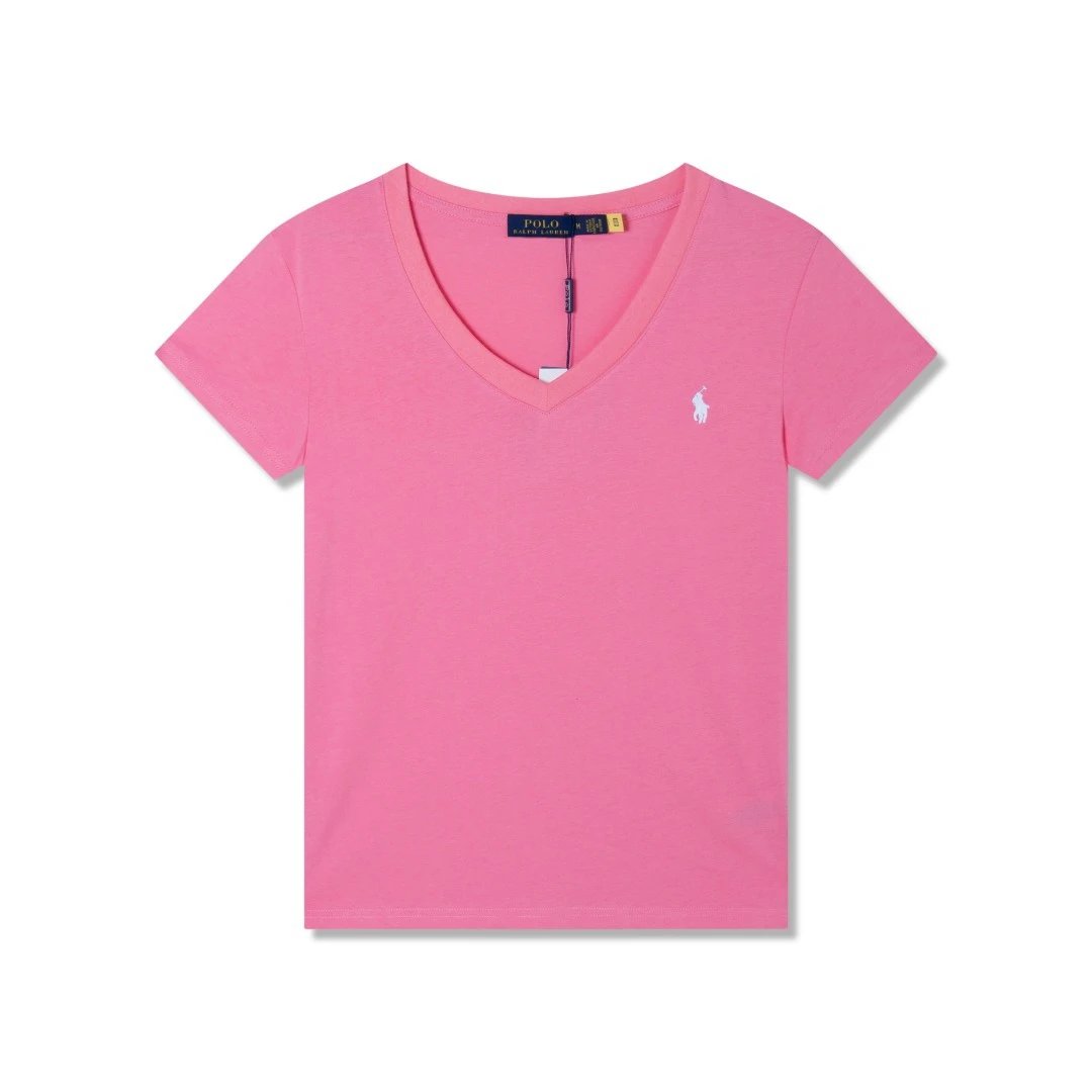 Polo Ralph Lauren V-Neck T-Shirt Navy - 10