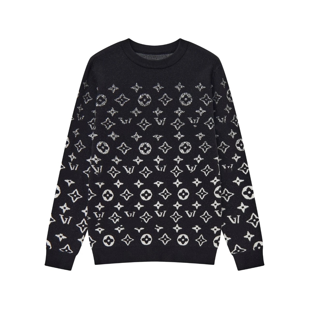 Dolce & Gabbana Knitwear Crewneck logo jacquard sweater — 39