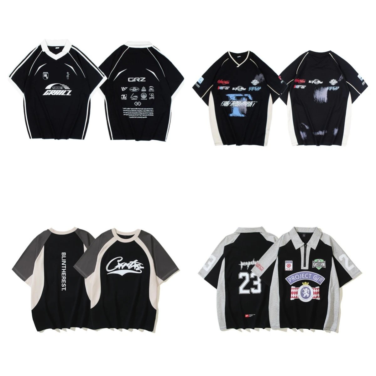 Graffitied Black Whi