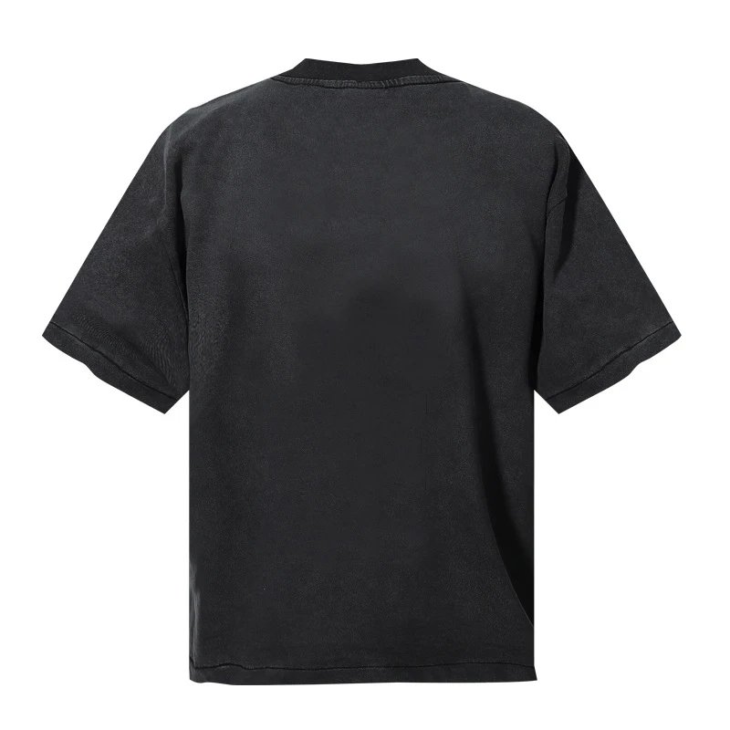 Design Eternal Prayer Target T-Shirt Black T-Shirts - 4