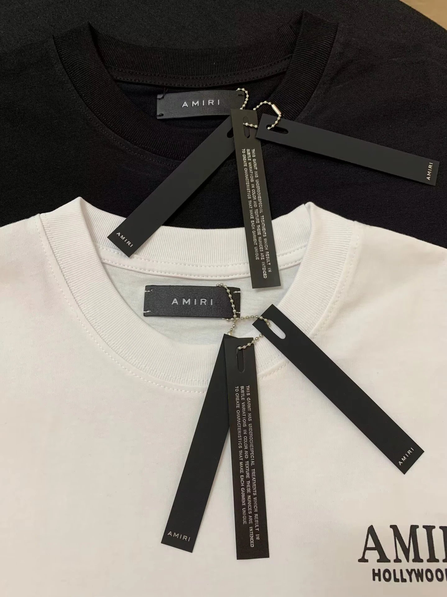 Amiri Records Graphic Print Black T-Shirt - 43