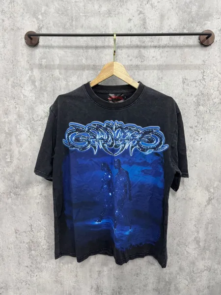 Godspeed Cosmic Couple Graphic T-Shirt Black - 1