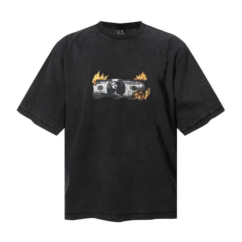 Design Eternal Prayer Target T-Shirt Black T-Shirts - 15