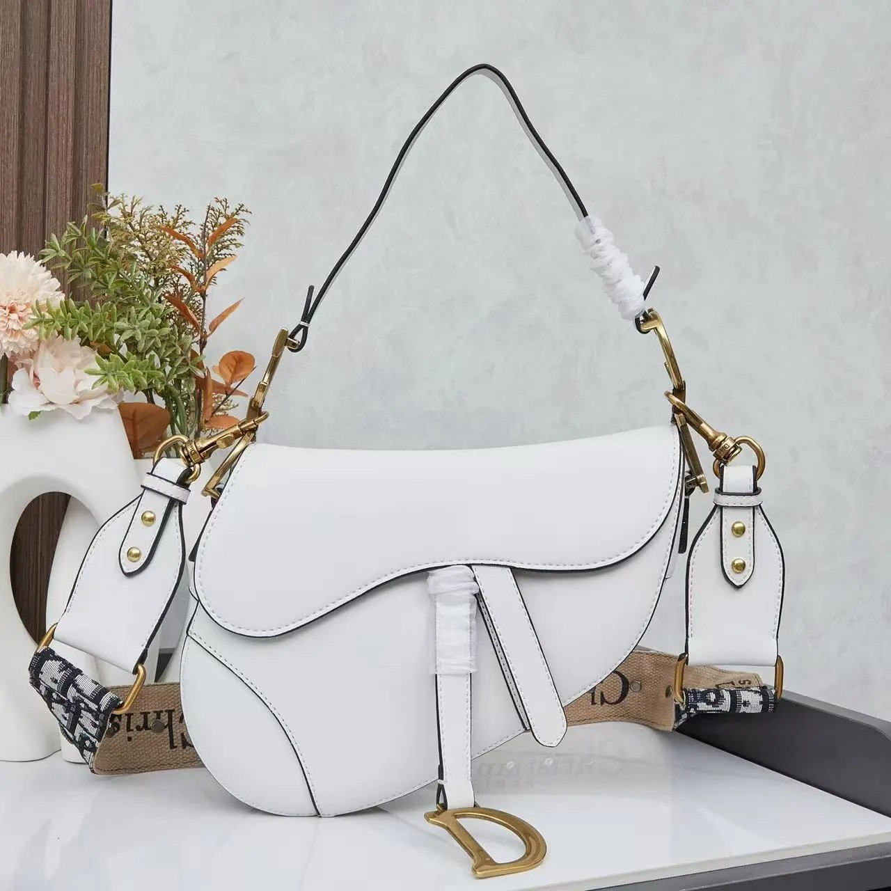Dior Saddle Bag Terracotta Leather with Oblique Strap Crossbody Bags - 9