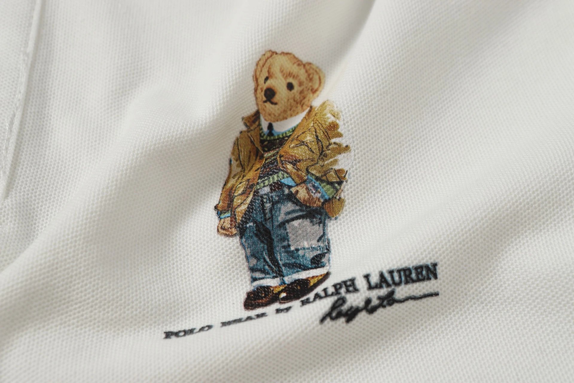 Polo Ralph Lauren Polo Bear Embroidered Black Polo Polo Shirt - 15