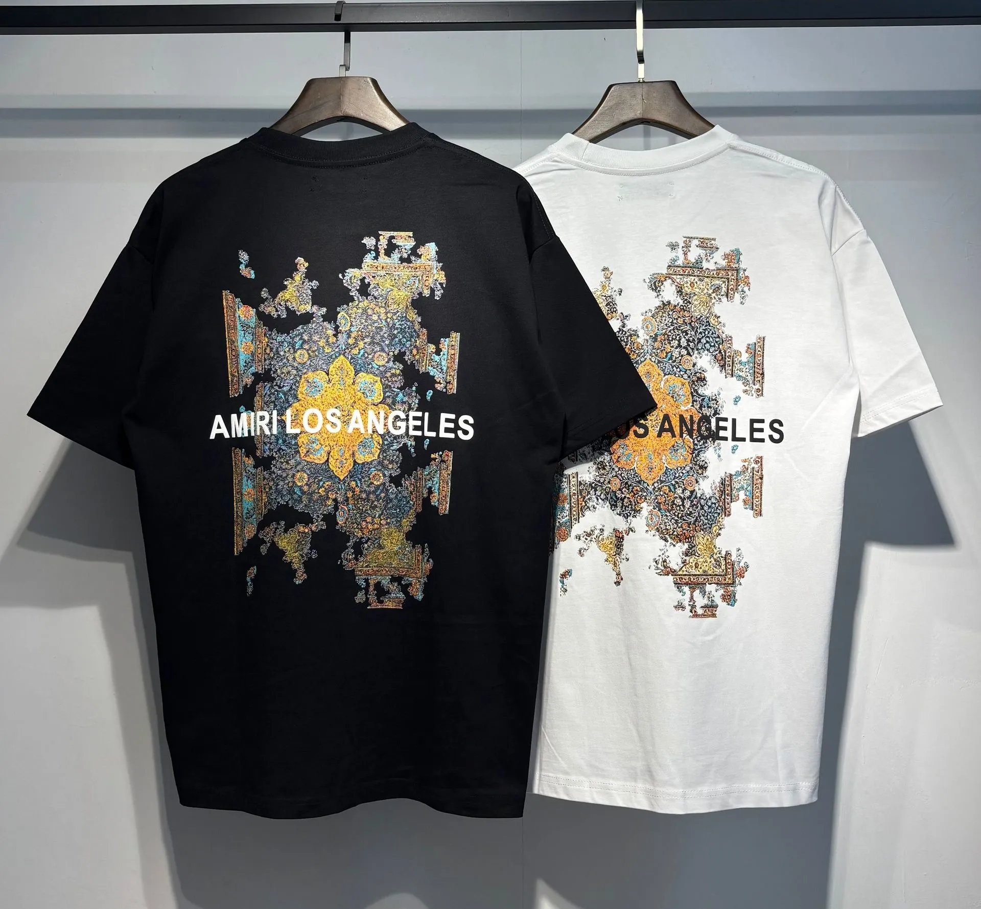 Amiri Records Graphic Print Black T-Shirt - 10