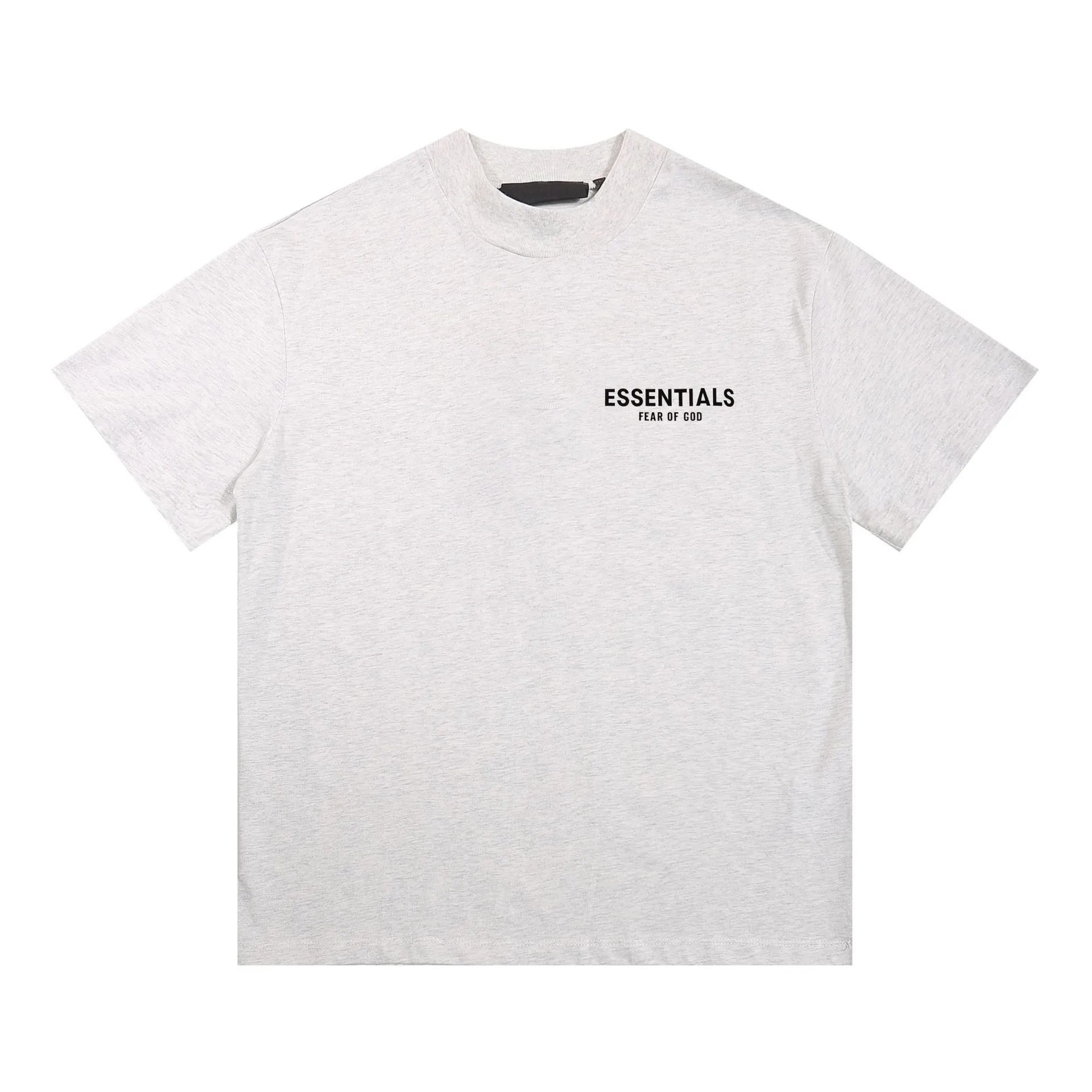 Fear of God Essentials Logo Print Black T-Shirt - 5