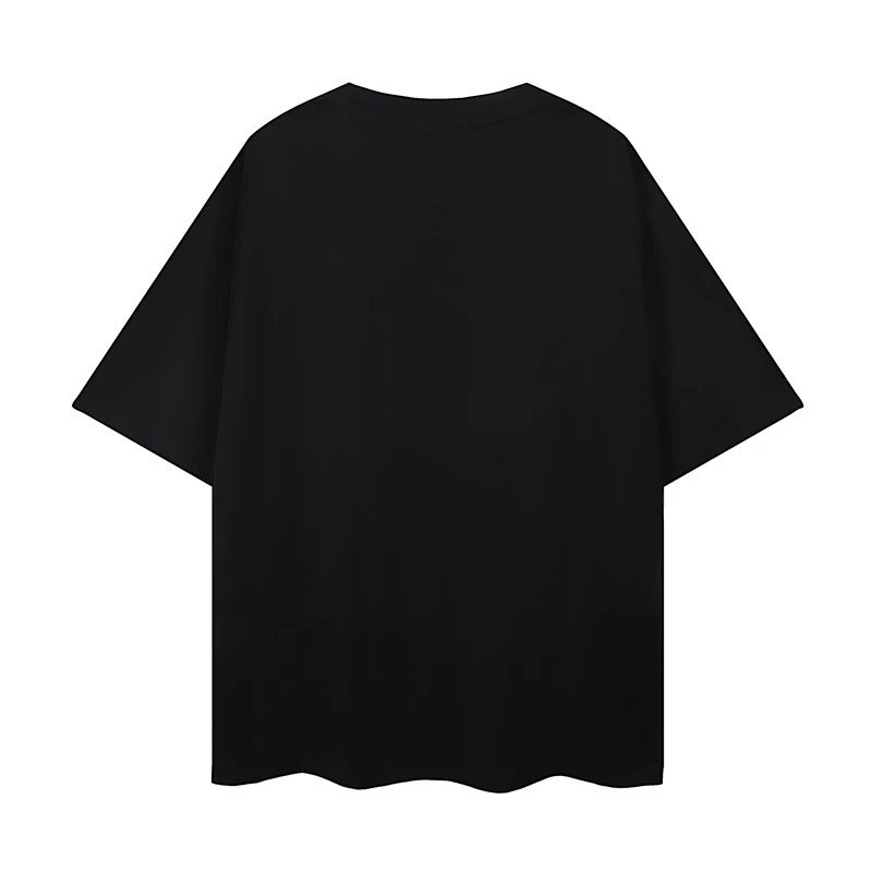 Design Santan Rules The World Graphic Print White T-Shirt T-Shirts - 11