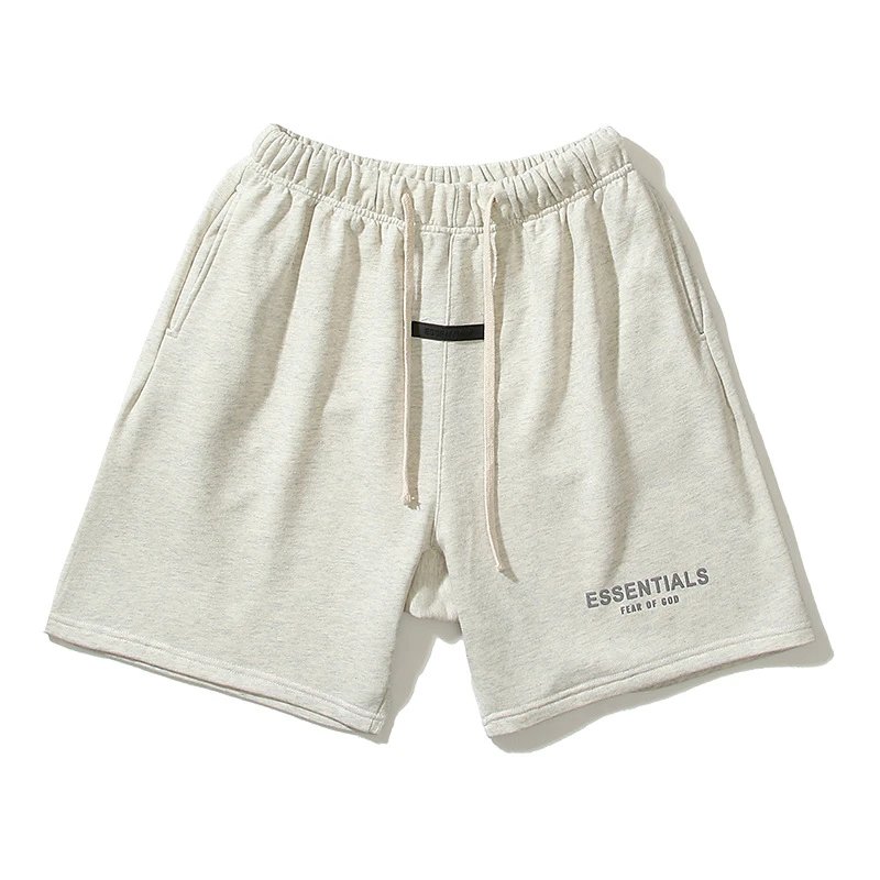 Fear of God Essentials 1977 Black Sweat Shorts - 9