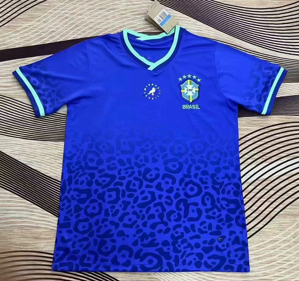 Nike Football Jerseys Retro Brazil, club and national team designs — 2223 Brazil Special Edition Blue
