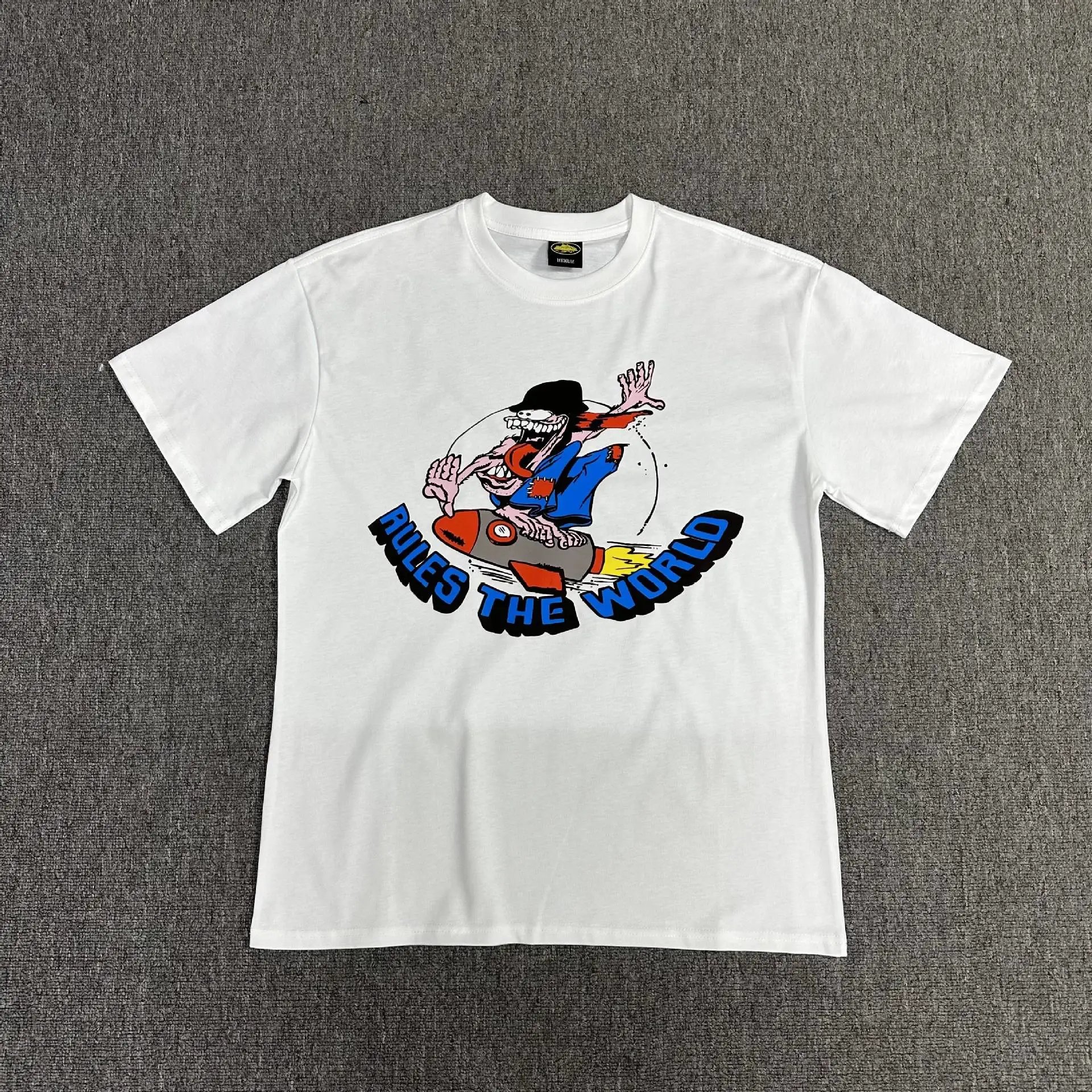 Design Atlas Statue White T-Shirt - 49