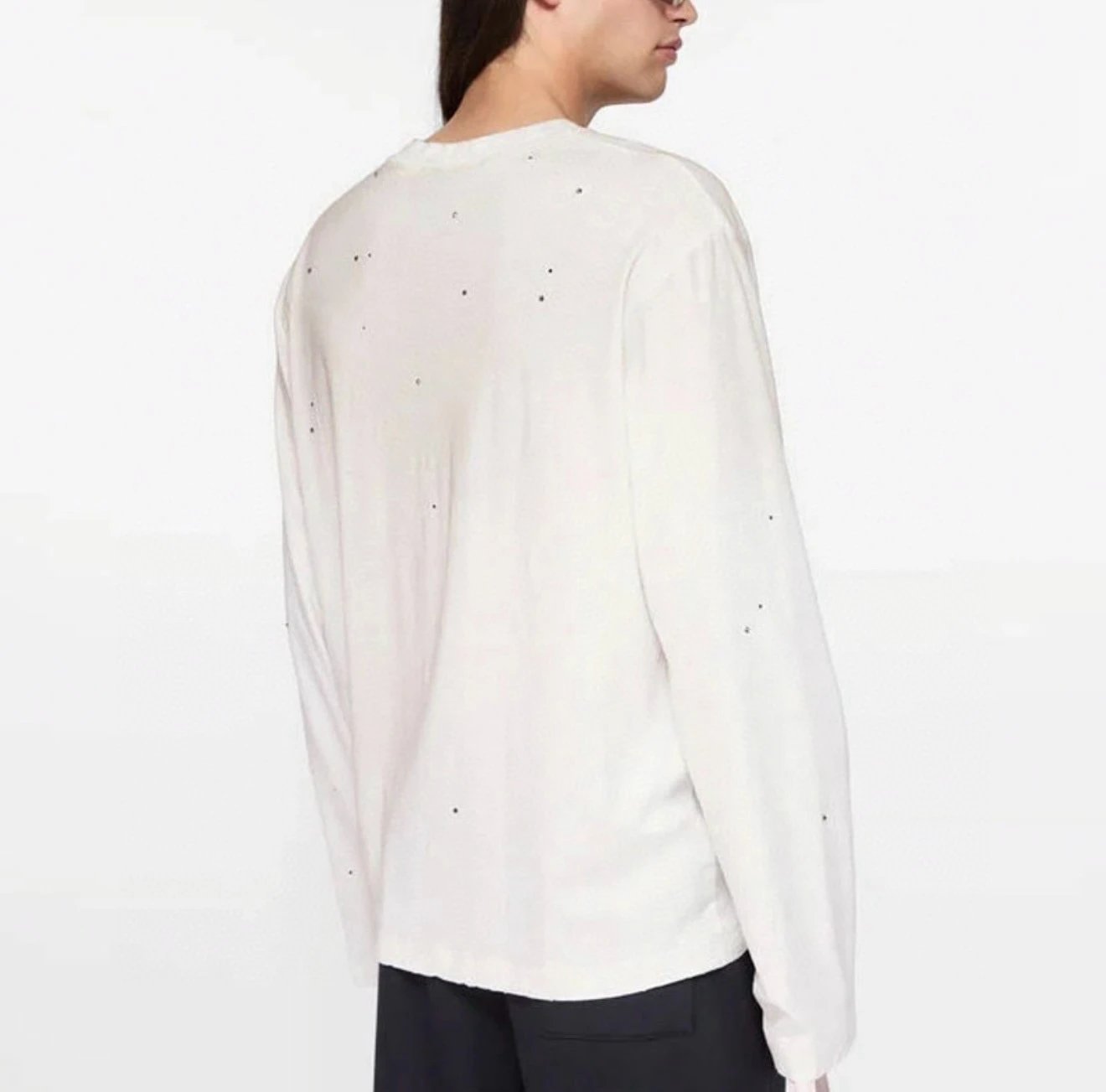 Acne Studios Heart Print T-Shirt White - 10