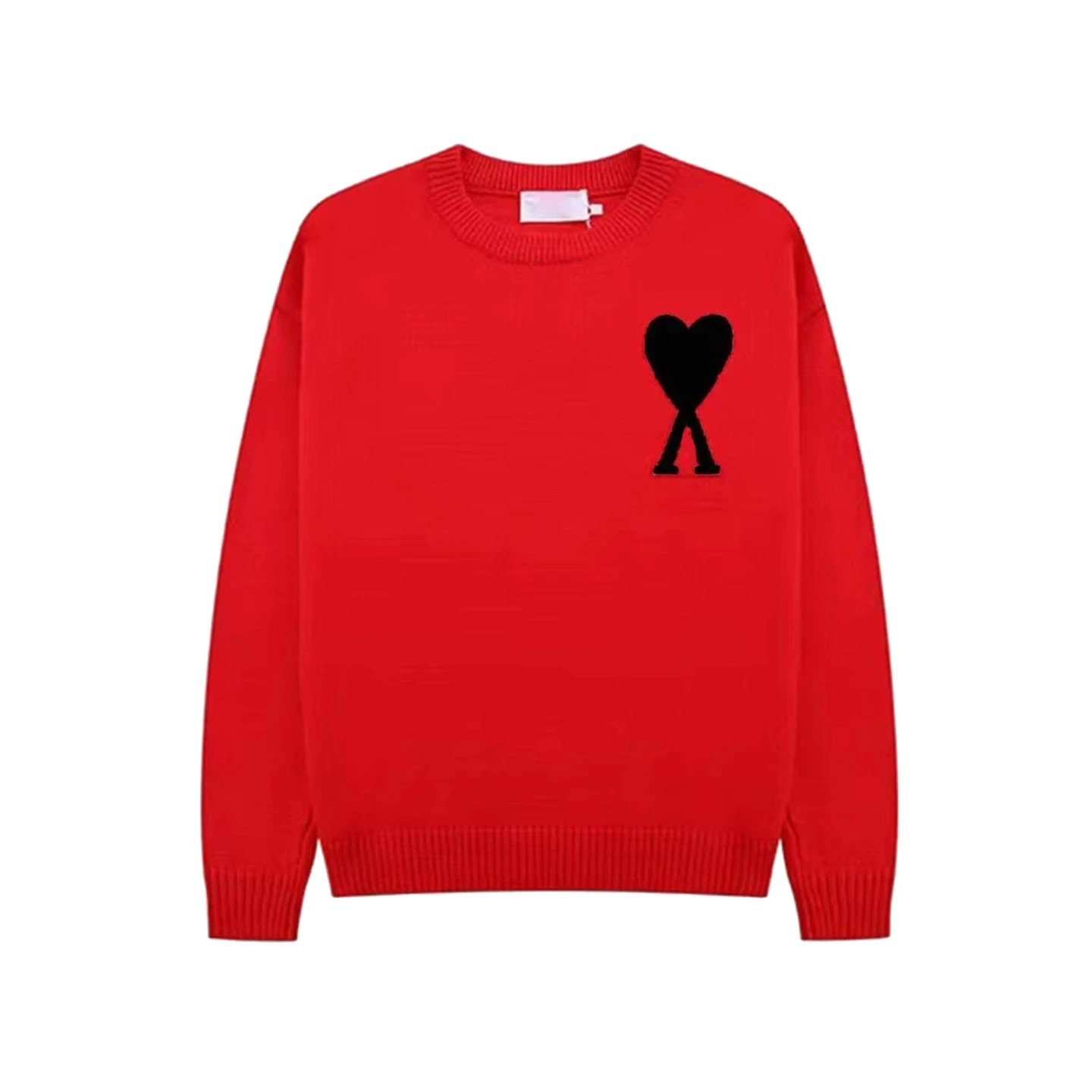 Comme des Garçons Play Heart Logo Navy Knit Sweater - 29