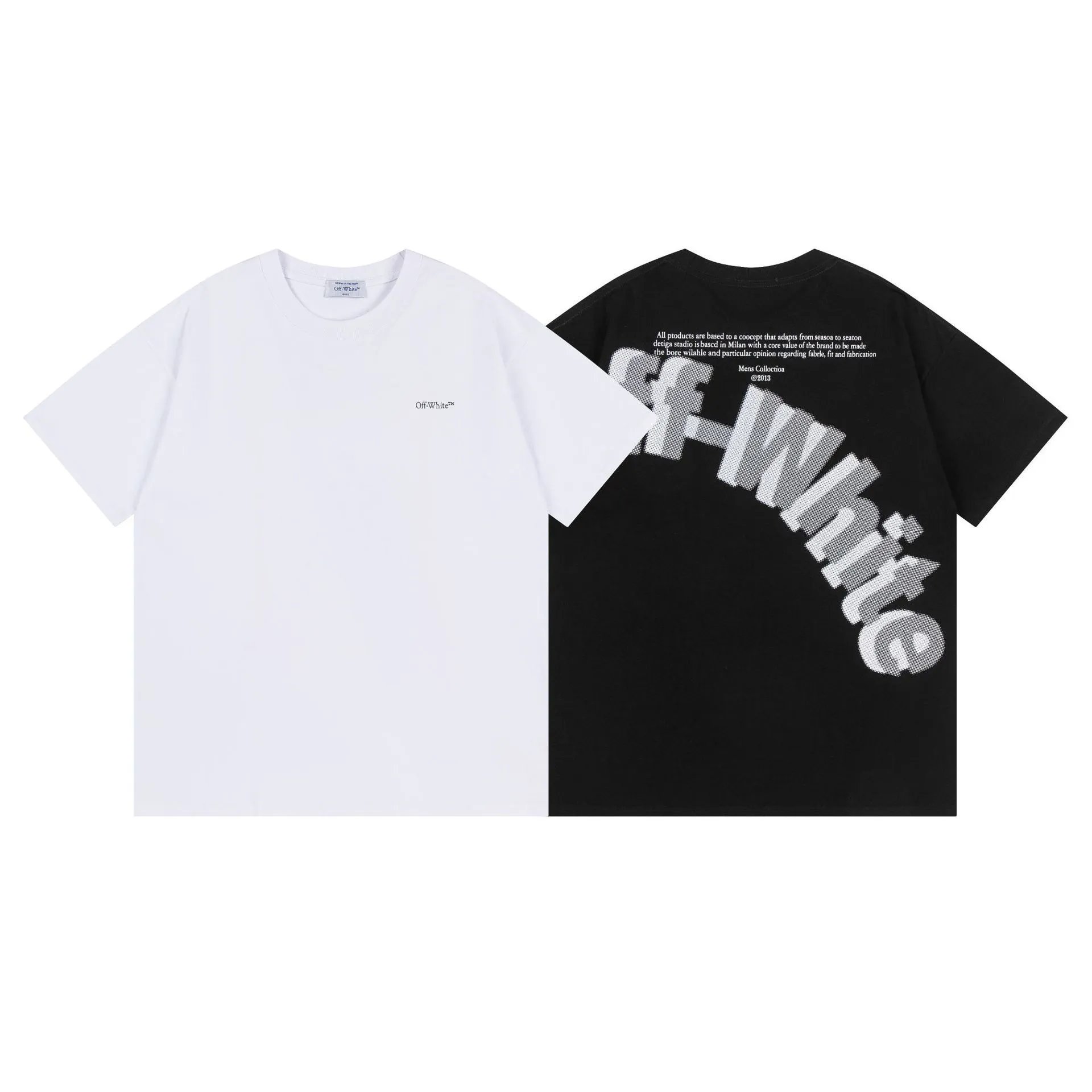 Off-White x Manioca Studio Arrow Graphic White T-Shirt - 3