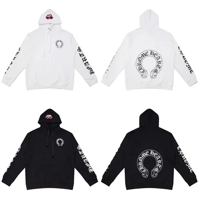 Chrome Hearts Hoodies & Sweatshirts Graphic Full-Zip Hooded Sweatshirt product detail image 13