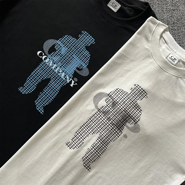 C.P. Company T-Shirts Logo Print Crewneck Short-Sleeve T-Shirt product detail image 19