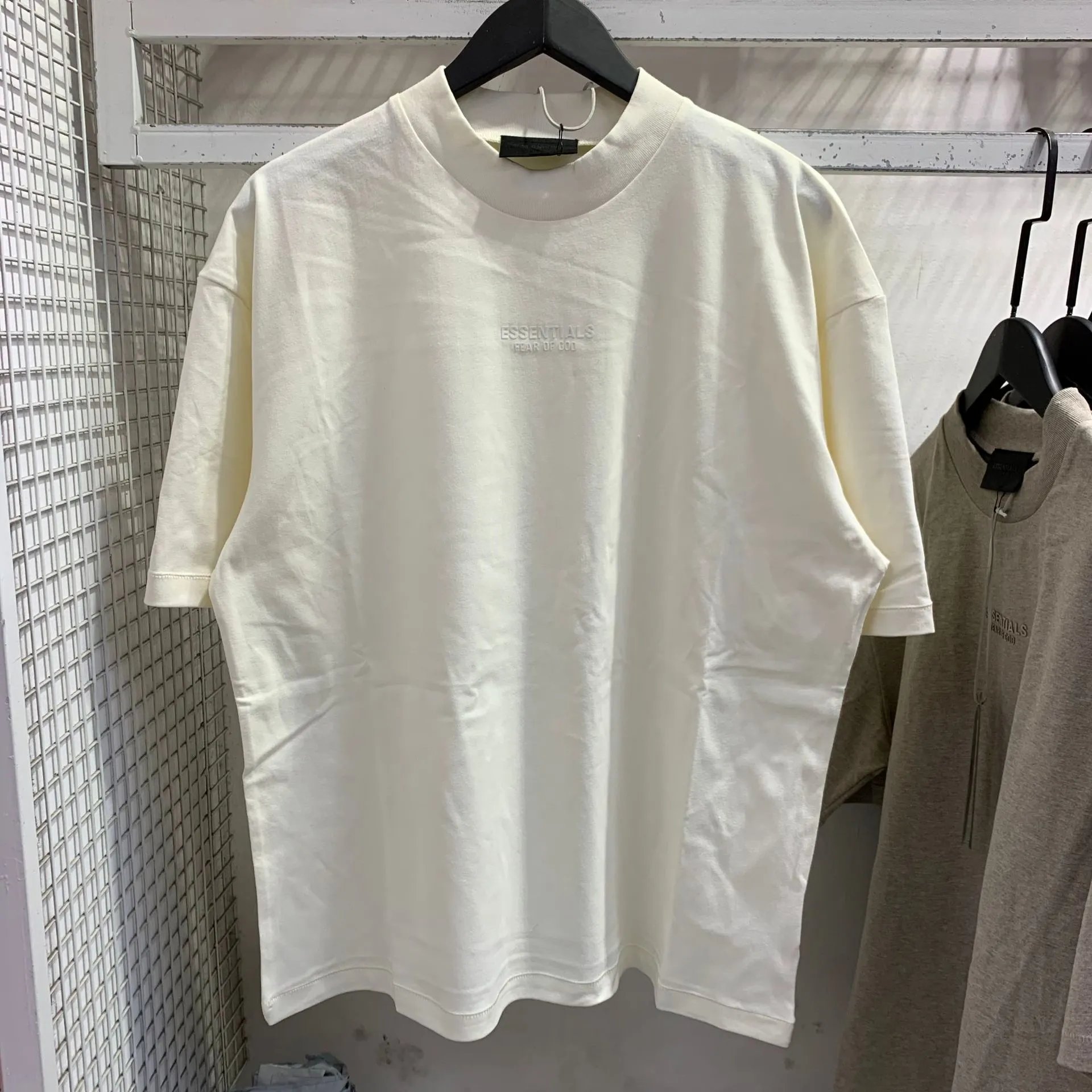 Fear of God Essentials Logo T-Shirt Beige T-Shirt - 9