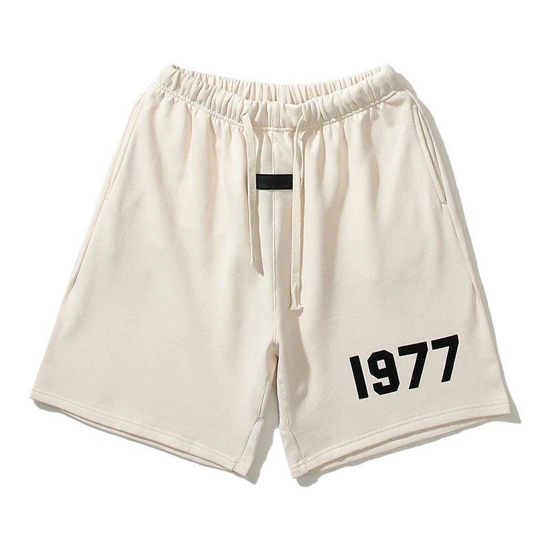 Fear of God Essentials 1977 Black Sweat Shorts - 26