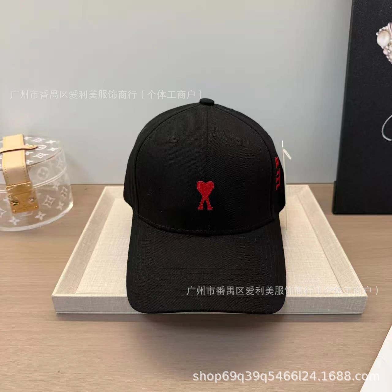 Alexander McQueen AM Logo Beige Baseball Cap - 8